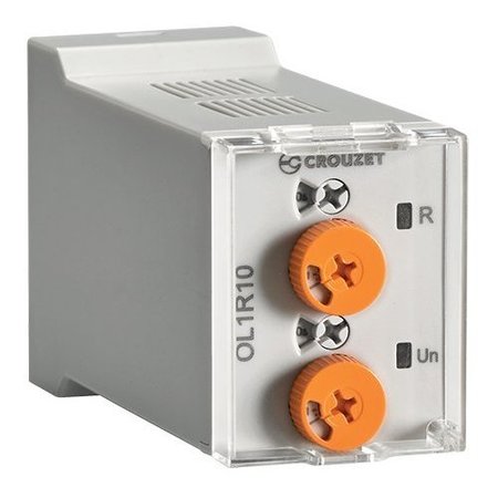 CROUZET Plug-In Timer, Function L, Output 1X10A, 12-240 VACdc, 8 Pins OL1R10MV1